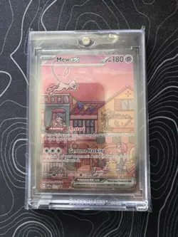Pokemon Mew ex 053 Scarlet & Violet Promo EX Holo - Image 3