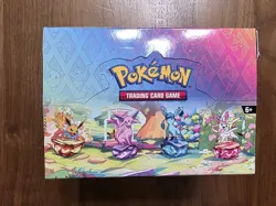 Pokemon TCG Scarlet & Violet Prismatic Evolutions Mini Tin Display Box Brand New - Image 2