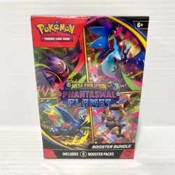 Phantasmal Flames Booster Bundle - Pokemon Mega Evolution - Sealed Box - Image 1