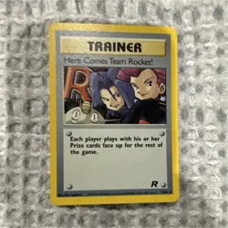 Pokemon Here Comes Team Rocket! Team Rocket Trainer Rare 15/82 English Unlimited - Image 1