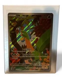 POKEMON PALDEA EVOLVED TROPIUS 195/193 ILLUSTRATION RARE NM - Image 2