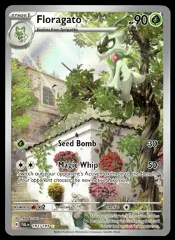 Pokemon TCG SV02: Paldea Evolved #197/193 Floragato NM - Image 1