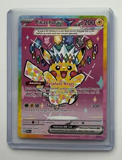 Pikachu EX | 277/217 | Ascended Heroes | Special Illustration Rare | Pokemon - Image 1