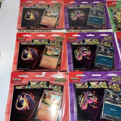 Sealed Lot Of 9 Pokemon TCG Ascended Heroes Tech Sticker Collection / 1 Erikas - Image 2
