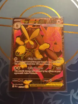 Pokemon Phantasmal Flames PFL EN Mega Lopunny EX - 115/094 Ultra Rare NM - Image 1