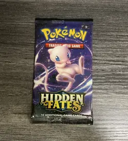 Hidden Fates - Sealed Booster Pack - Mew Art - Pokemon Sun & Moon TCG - Image 1