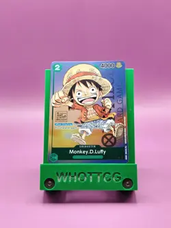 One Piece Monkey D. Luffy P-037 Promo Card TCG 1st Anniversary Stamped FOIL - Image 1