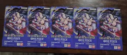 Bandai One Piece Card Game Azure Sea's Seven Booster 5 Packs English Boa Hancock - Image 1