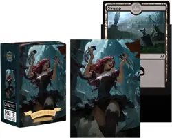 100 MTG Card Sleeves with 100 Inner Sleeve, Textured Back Art Sleeves, Fit Stand - Image 2