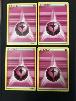 (x4) Fairy 2016 Pokemon TCG Card Basic Energy XY Generations Common 83/83 NM - Image 1