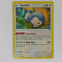 Snorlax 131/185 NM Holo Rare Sword & Shield: Vivid Voltage 2020 Pokemon Card - Image 1