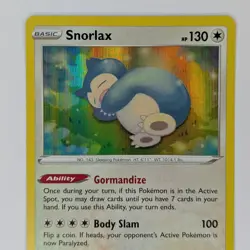 Snorlax 131/185 NM Holo Rare Sword & Shield: Vivid Voltage 2020 Pokemon Card - Image 2