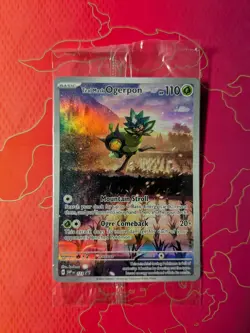 Teal Mask Ogerpon SVP123 - Black Star Promo - Pokemon card - scarlet & violet - Image 1