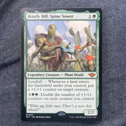 Bristly Bill, Spine Sower Outlaws of Thunder Junction Regular NM 0157 Free Ship - Image 1