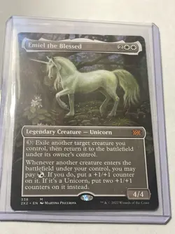 1x MTG English Emiel the Blessed Borderless Normal Double Masters 2022 338 NM x1 - Image 2