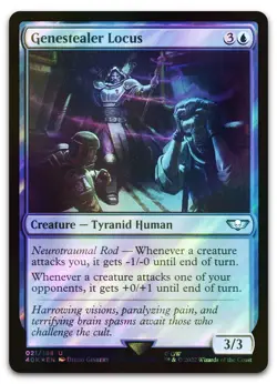 Genestealer Locus (Surge Foil) #21 (NM) Warhammer 40,000 40K Magic MTG - Image 1