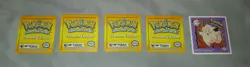 Lot Of 13 Vintage Pokemon Cards, 1 Empty Topps Wrapper and 1 Sticker, 1990's - Image 3