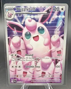 Pokemon Wigglytuff 105/094 Me02: Phantasmal Flames Illustration Rare Holo Card - Image 1