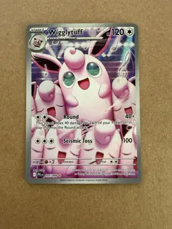 Pokemon Wigglytuff Reverse Holo Rare 120 HP Me02 Phantasmal Flames 105/094 TCG - Image 1