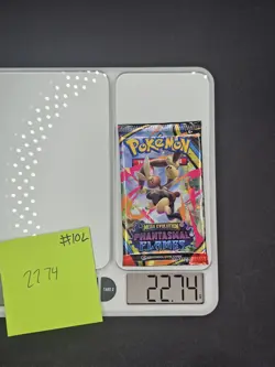 HeavyU (22.74g) Pokemon Phantasmal Flames Factory Sealed Booster Pack !! HeavyU - Image 1