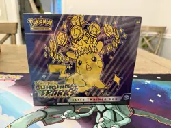 Pokemon TCG Scarlet & Violet Surging Sparks Pokemon Sealed Elite Trainer Box ETB - Image 1