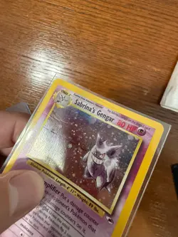 pokemon tcg sabrina's gengar gym challenge holo rare 14/132 80hp english - Image 2