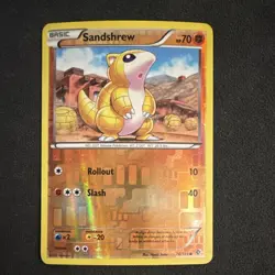 The Pokemon Company Pokemon Sandshrew 78/149 Reverse Holo Basic 70HP Naoki Saito - Image 1