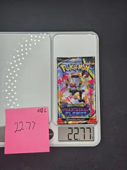 HeavyU (22.77g) Pokemon Phantasmal Flames Factory Sealed Booster Pack !! HeavyU - Image 1