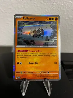 Pokemon TCG - Relicanth 084/162 Holo Rare - Temporal Forces - Image 1