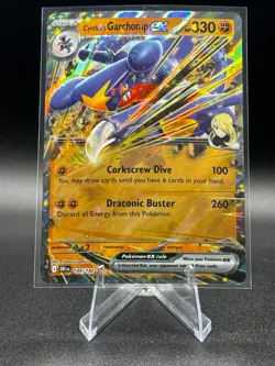 Cynthia's Garchomp ex 104/182 Sv10: Destined Rivals Holo Pokemon TCG - Image 1