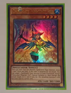 Yu-Gi-Oh! - Chocolate Magician Girl - MVP1-EN052 - Ultra Rare - 1st Edition - Image 1