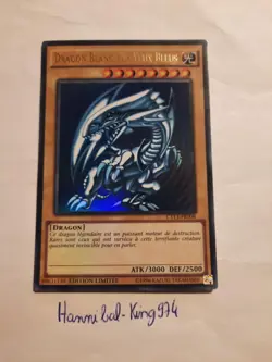 Carte Yu-Gi-Oh ! Dragon Blanc Aux Yeux Bleus CT13-FR008 Ultra Rare - Image 1