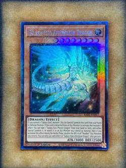 Yugioh Galaxy-Eyes Afterglow Dragon RA01-EN017 Collector Rare 1st Ed NM - Image 1