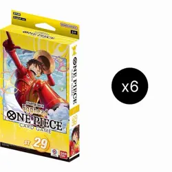 6x One Piece TCG English Starter Deck 29: Egghead (ST29) Deck No Pack - Image 1