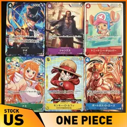 One Piece McDonald's Promo Pack, 6 Card Set (Japanese) OPCG - SEALED - US Seller - Image 1