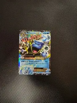 Pokemon M Blastoise EX Generations Full Art Ultra Rare Holo Card 18/83 NM - Image 1