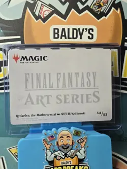 Hydaelyn, the Mothercrystal - Art Series 34/53 - Final Fantasy MTG - Art Card NM - Image 2