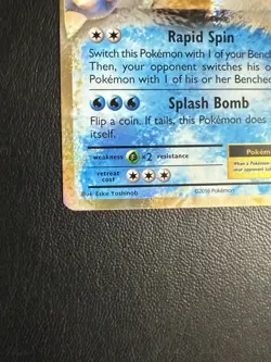 Pokemon TCG XY Evolutions Blastoise EX 21/108 Ultra Rare Holo Card - Image 5