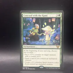 Magic the Gathering Concord with the Kami Kamigawa: Neon Dynasty Commander MTG - Image 1