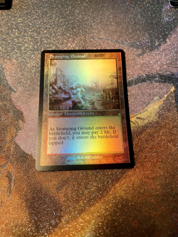 Stomping Ground Retro Foil Shockland HIGH QUALITY - Image 1