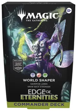 MTG: Edge Of Eternity Commander Deck - World Shaper Factory Sealed - Image 1