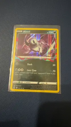 Absol Holo Rare Crown Zenith 076/159 NM Holofoil Pokemon - Image 1