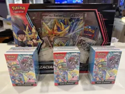 Pokemon TCG Journey Together Booster Bundles 3x & Hop's Zacian EX Box Sealed - Image 1