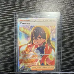 Pokemon TCG - Carmine 217/167 SIR Twilight Masquerade NM - Image 1
