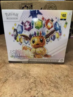 Lot of 4 Pokemon Prismatic Evolutions DG Exclusive ETB Sealed FAST SHIP - Image 5