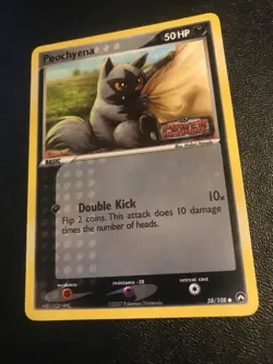 Poochyena 58/108 VLP Holo Power Keepers Stamped Pokemon. Ships Fast w/Tracking! - Image 1