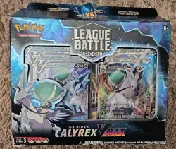 ✅ League Battle Deck - Ice Rider Calyrex VMAX Sealed Pokemon (BRAND NEW) *** - Image 1
