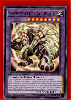 Dinowrestler Chimera T Wrextle | DANE-EN030 | Yu-Gi-Oh! TCG (2 Card Minimum) - Image 1
