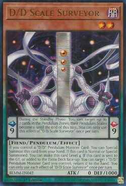 3x D/D Scale Surveyor | BLMM-EN042 | Ultra Rare | Yu-Gi-Oh! TCG - Image 1