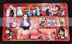 One Piece - Nico Robin Playmat Mouse pad with Stitched edges - Image 1
